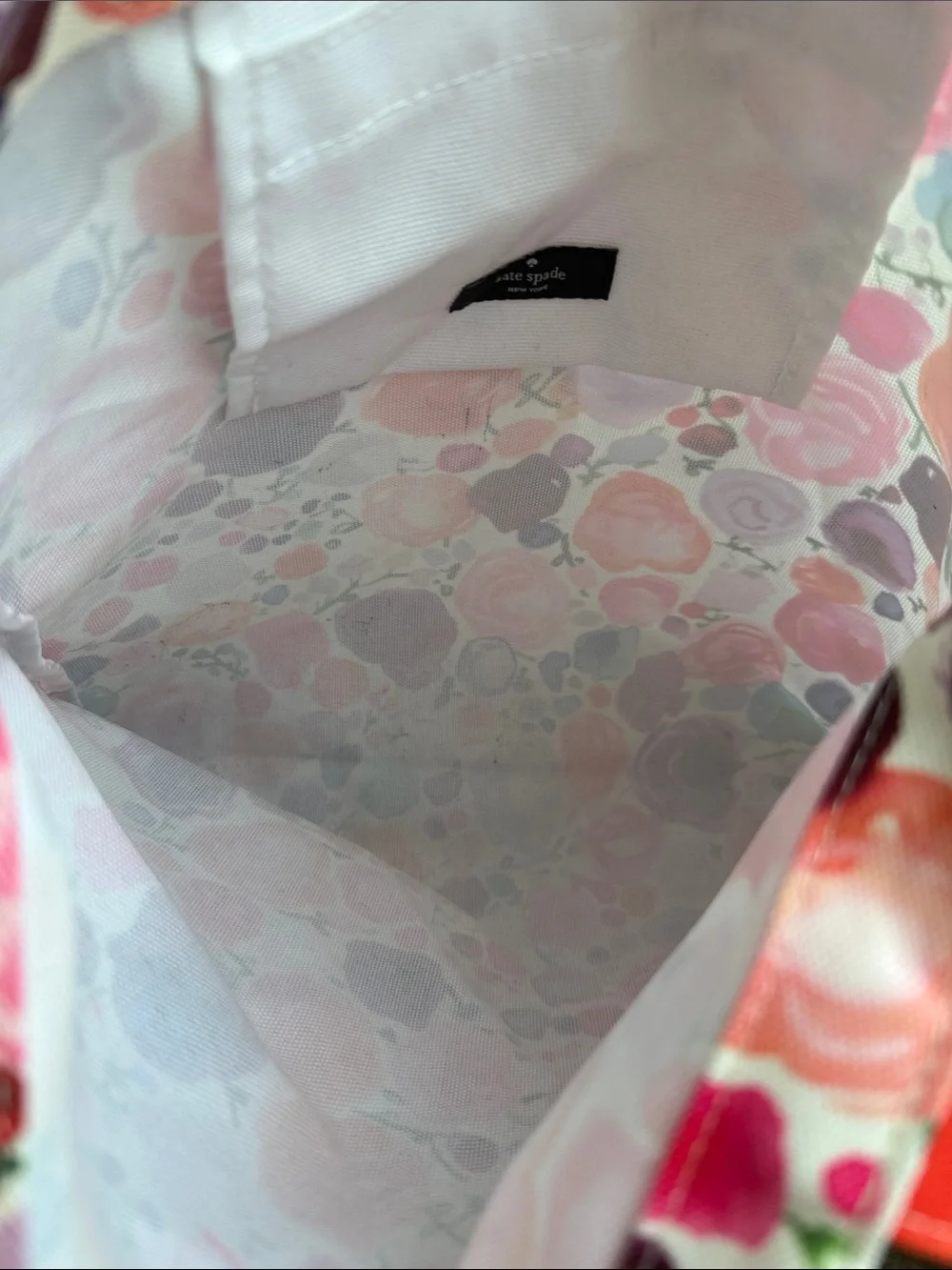kate spade Pink Multi Floral Canvas Tote